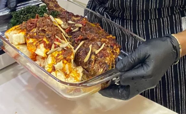 How to Roast Crocker Fish & Yams with Ugba Sauce