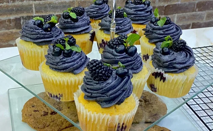How to Make Blueberry Lemon Cupcakes & Chewy Chocolate Chip Cookies